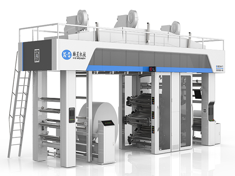 KSCI-E-T Series CI Type Flexo-graphic Printing and Coating Integrated Machine