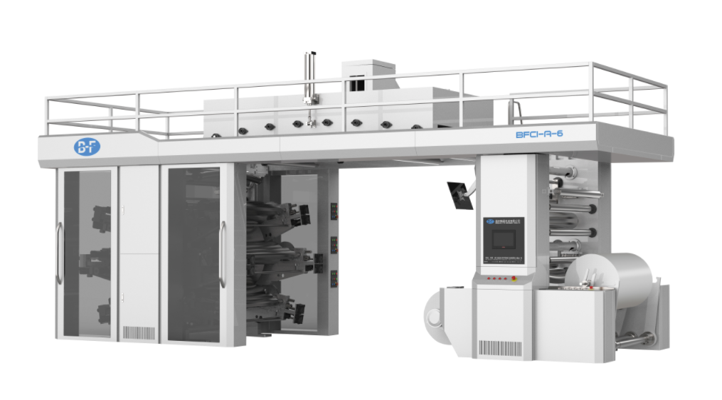 BFCI-A Series  Paper And Plastic Bag Central Drum Type Flexographic Printing Machine