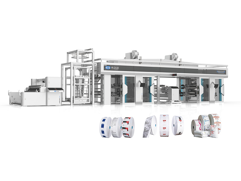KSCI-EYC-A Series CI Flexo Printing Embossing and Edge Inserting All-in-one Machine